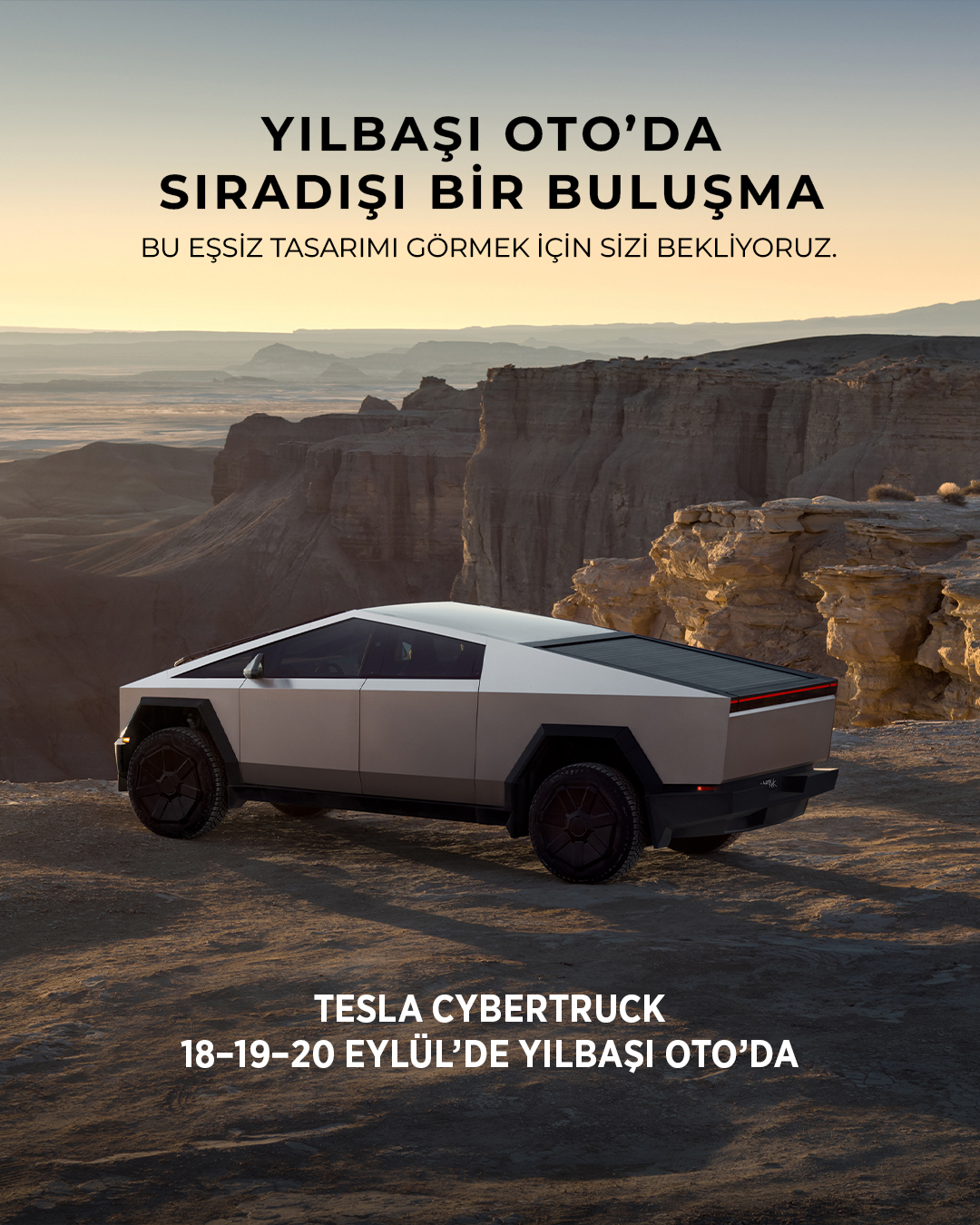 Cybertruck ile Yılbaşı Oto’da Tanışın